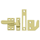 Deltana CF066U3 CF066 Small 4 Piece Window Casement Fastener Polished Brass