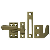 Deltana CF066U5 CF066 Small 4 Piece Window Casement Fastener Antique Brass
