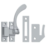 Deltana CF450U26D CF450 4-1/2" Reversible Casement Fastener Window Lock Satin Chrome