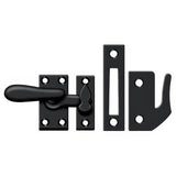 Deltana CF66U19 CF66 Medium 4 Piece Window Casement Fastener Paint Black