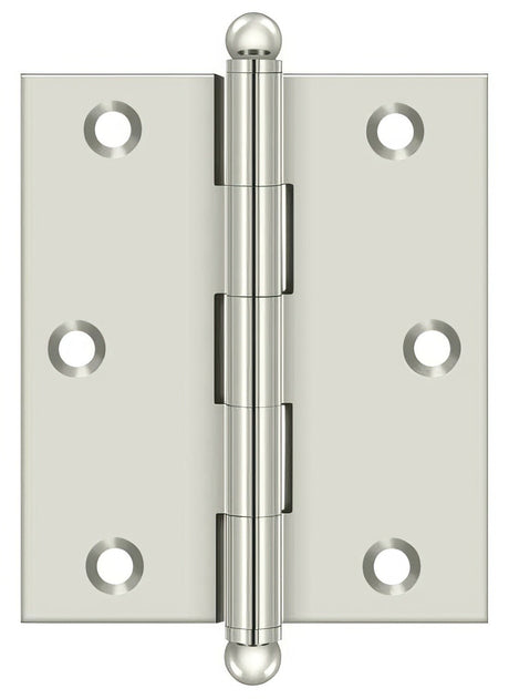 Deltana CH3025U14 polished nickel finial