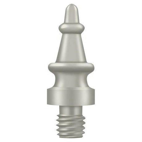 Deltana CHST15 CHST Steeple Tip Hinge Finials Satin Nickel