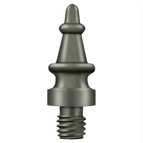 Deltana CHST15A CHST Steeple Tip Hinge Finials Antique Nickel