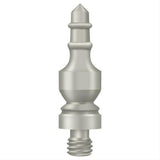 Deltana CHUT15 CHUT Specialty Urn Tip Hinge Finials Satin Nickel