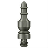 Deltana CHUT15A CHUT Specialty Urn Tip Hinge Finials Antique Nickel