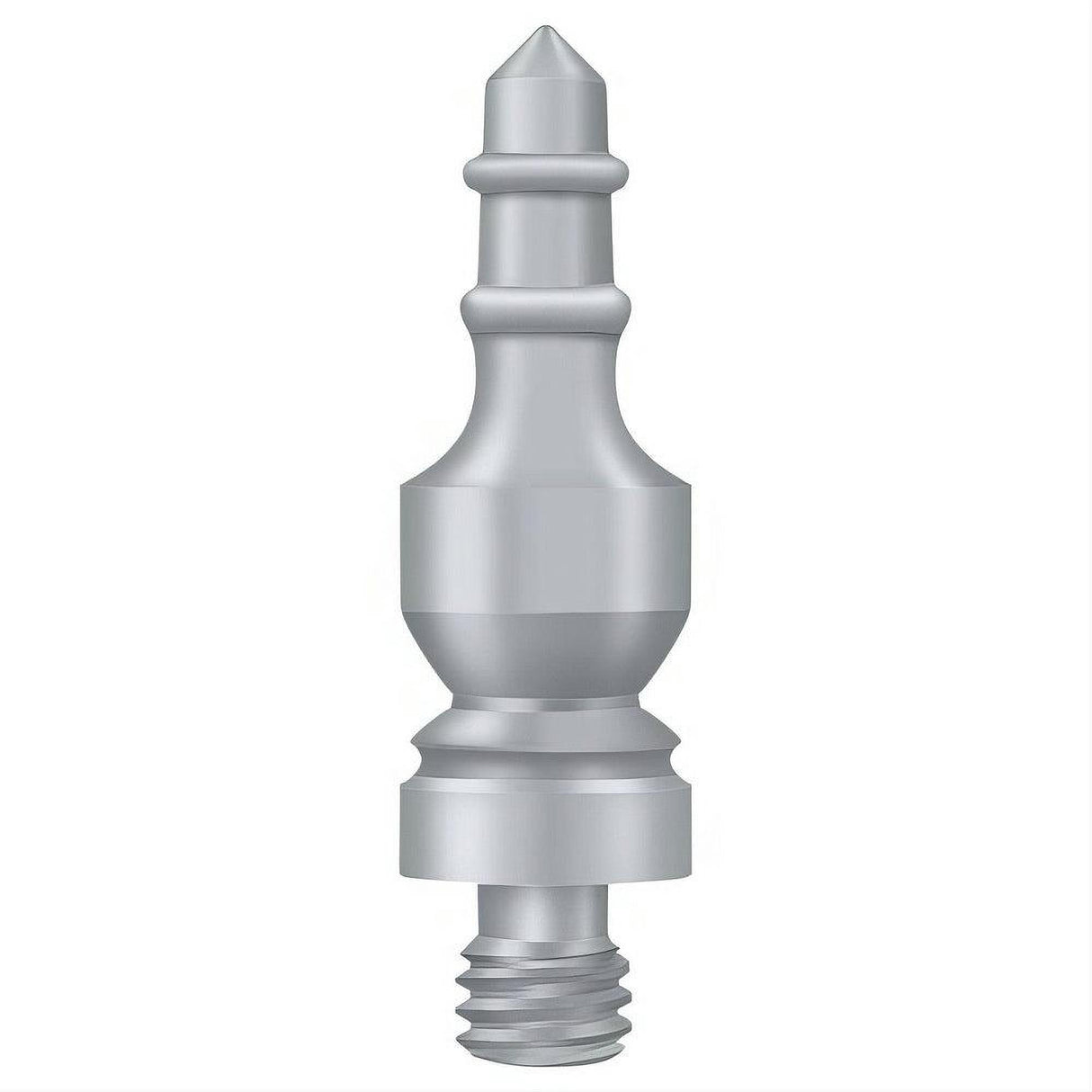 Deltana CHUT26D CHUT Specialty Urn Tip Hinge Finials Satin Chrome
