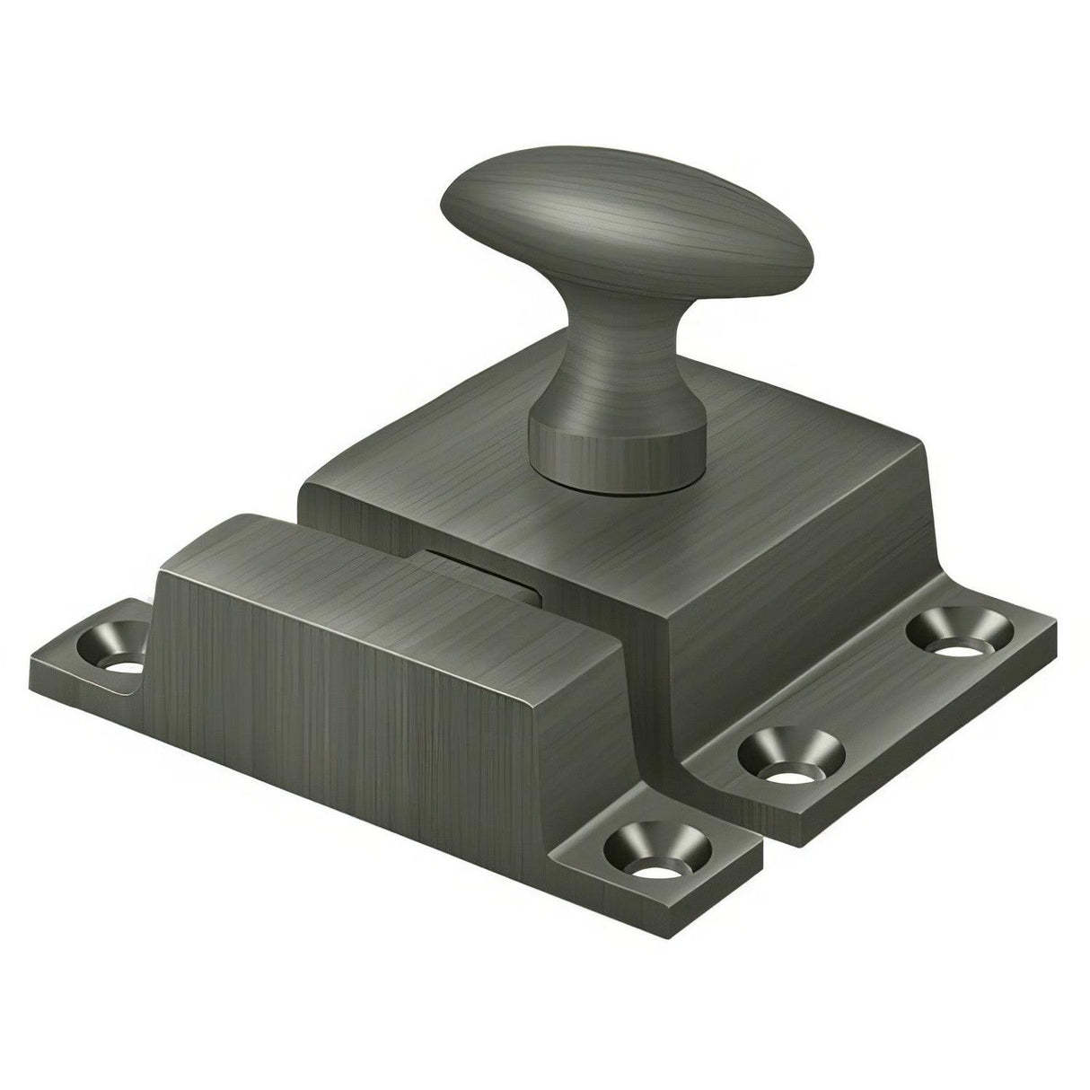 Deltana CL1532U15A CL1532 1.2" x 1.8" Cabinet Lock Antique Nickel