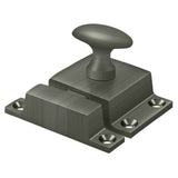 Deltana CL1532U15A CL1532 1.2" x 1.8" Cabinet Lock Antique Nickel