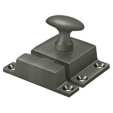 Deltana CL1532U15A CL1532 1.2" x 1.8" Cabinet Lock Antique Nickel