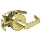 Deltana CL501EVC-3 Clarendon Grade 2 Passage Door Lever Polished Brass