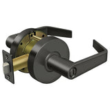 Deltana CL502EVC-10B Clarendon Grade 2 Privacy Door Lever Oil Rubbed Bronze