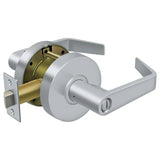 Deltana CL502EVC-26D Clarendon Grade 2 Privacy Door Lever Brushed Chrome