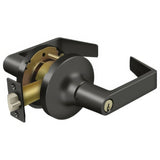 Deltana CL509FLC-10B Clarendon Single Cylinder Grade 1 Classroom Door Lever Oil Rubbed Bronze
