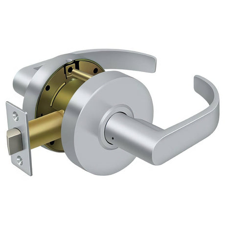 Deltana CL601EVC-26D Modern Grade 2 Passage Door Lever Brushed Chrome