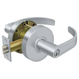 Deltana CL609EVC-26D Modern Single Cylinder Grade 2 Classroom Door Lever Brushed Chrome