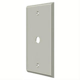 Deltana CPC4764U15 CPC4764 Coaxial Cable Switch Plate Cover Satin Nickel