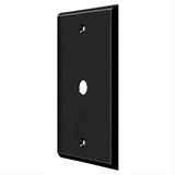 Deltana CPC4764U19 CPC4764 Coaxial Cable Switch Plate Cover Paint Black
