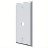 Deltana CPC4764U26 CPC4764 Coaxial Cable Switch Plate Cover Chrome