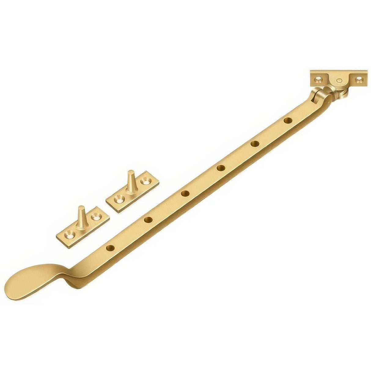 Deltana CSA13CR003 CSA13 13" Colonial Casement Stay Adjuster Lifetime Polished Brass