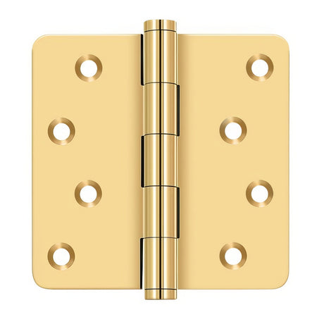 Deltana CSB44R4-RZ 4" x 4" x 1/4" Radius Door Hinge