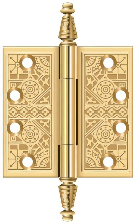 Deltana CSBP44 4" x 4" Square Ornate Door Hinge