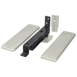 Deltana DASH95U15 DASH95 3.75" x 9.25" Floor Spring Hinge Set Satin Nickel