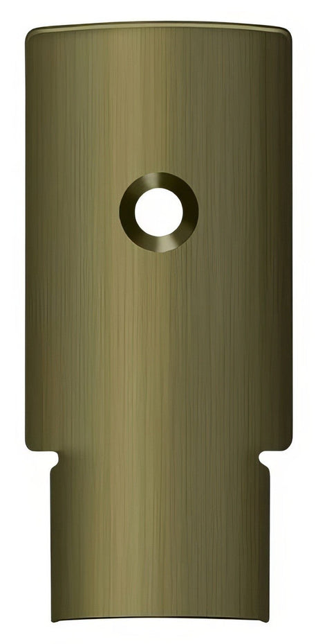 Deltana DASHBPU5 DASHBP Backplate for DASH95 Spring Hinge Antique Brass