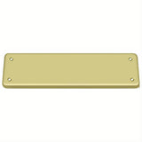 Deltana DASHCPU3 DASHCP Sideplates for DASH95 Spring Hinge Polished Brass