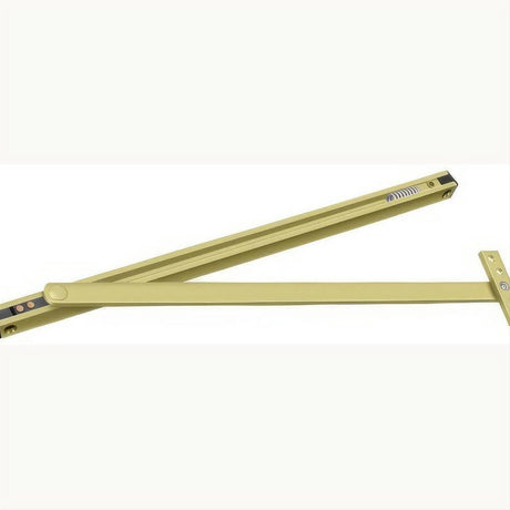 Deltana DCSM10U3 polished brass door closer