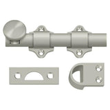 Deltana DDB425U15 DDB425 4" HD Dutch Door Bolt Satin Nickel