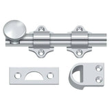 Deltana DDB425U26 DDB425 4" HD Dutch Door Bolt Polished Chrome