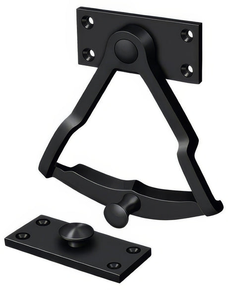 Deltana DDQ56U19 paint black dutch door bolt
