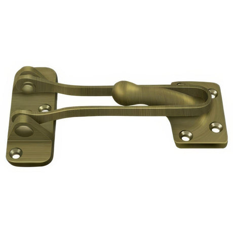 Deltana DG425U5 DG425 4" Door Guard Latch Antique Brass