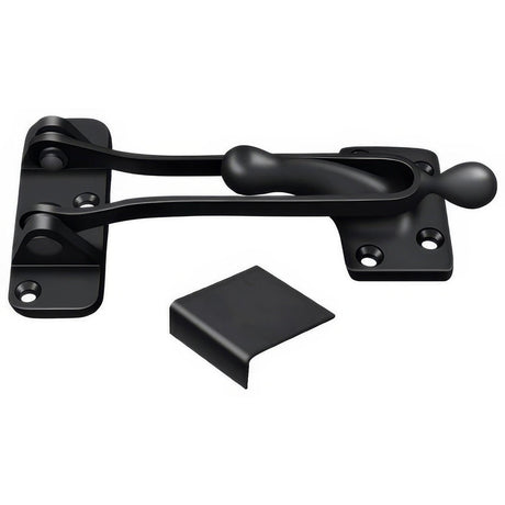 Deltana DG525U19 DG525 5" Door Guard Latch Paint Black