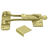 Deltana DG525U3 DG525 5" Door Guard Latch Polished Brass