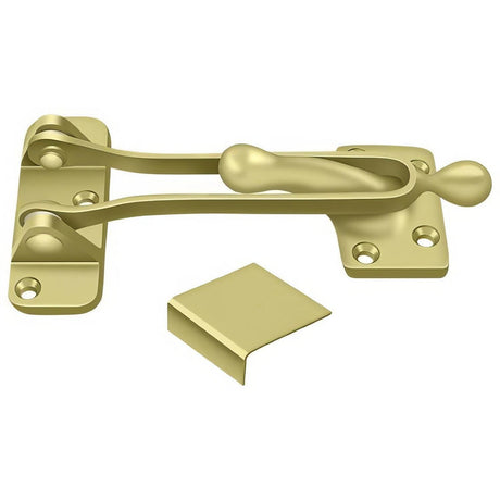 Deltana DG525U3 DG525 5" Door Guard Latch Polished Brass