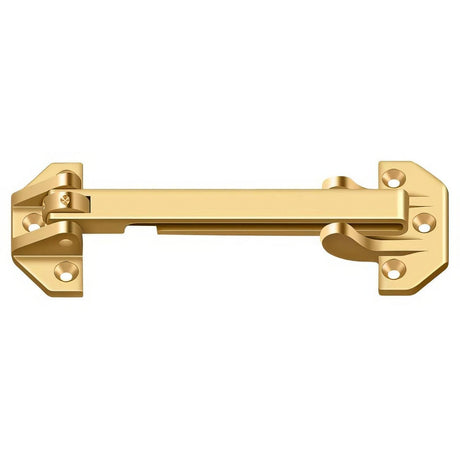 Deltana DGSB675CR003 DGSB675 6-3/4" Door Guard Latch Lifetime Polished Brass