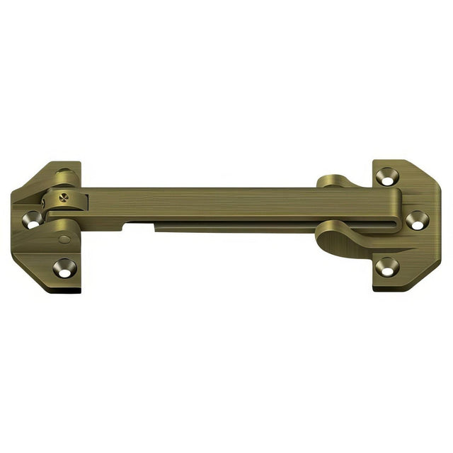 Deltana DGSB675U5 DGSB675 6-3/4" Door Guard Latch Antique Brass