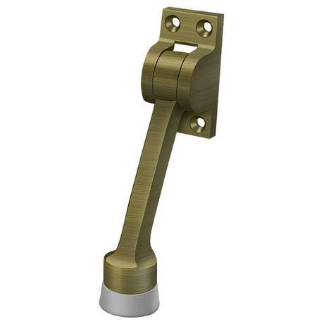 Deltana DHK4U5 antique brass kickdown door holder