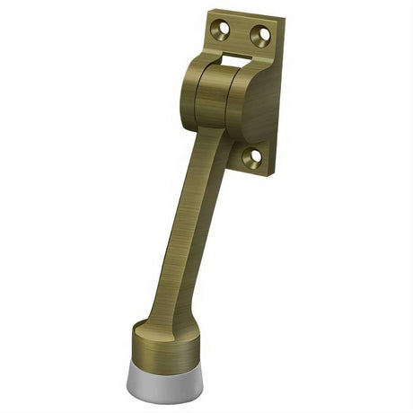 Deltana DHK4U5 DHK4 4-3/8" Kickdown Door Holder Antique Brass