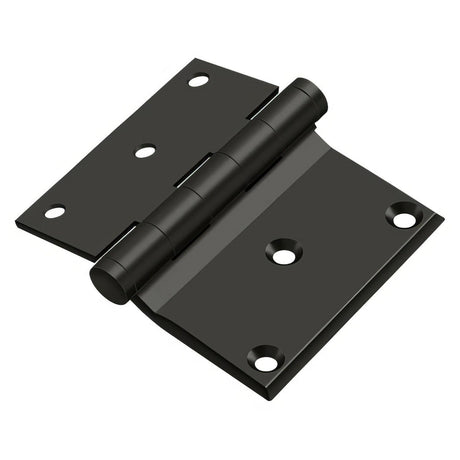 Deltana DHS3035U10B DHS3035 3" x 3-1/2" Square Corner Door Hinge Oil Rubbed Bronze