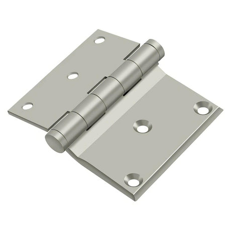 Deltana DHS3035U15 DHS3035 3" x 3-1/2" Square Corner Door Hinge Satin Nickel