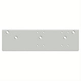 Deltana DP4041S-AL 13" x 3-5/8" Drop Plate for Door Closer with Standard Arm Installation Aluminum