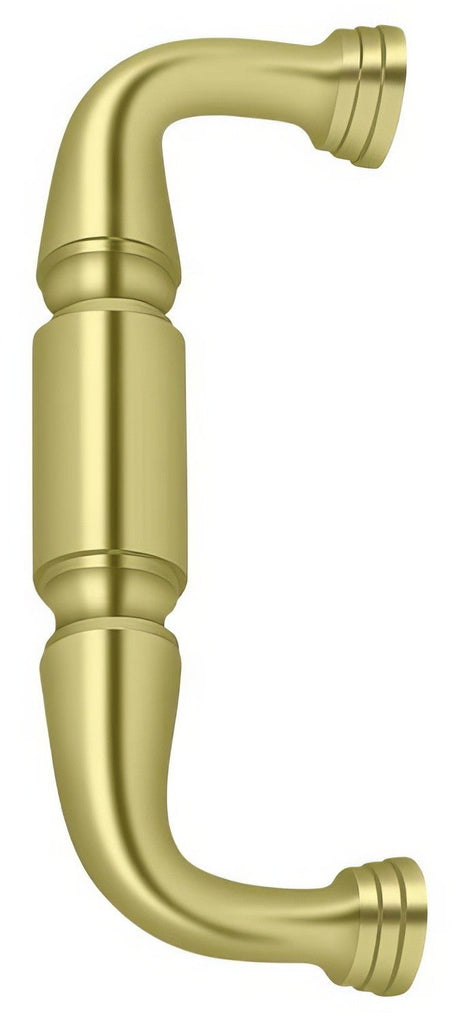 Deltana DP675U3 DP675 7" Door Pull with 6" Centers Polished Brass