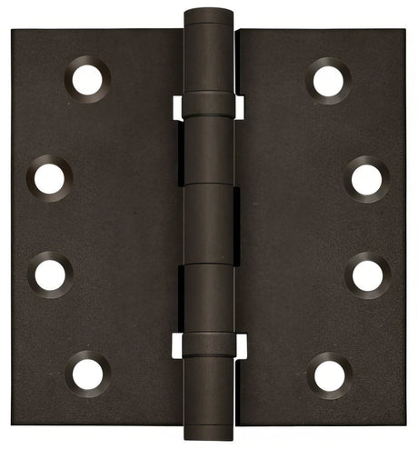 Deltana DSB4NB10BD DSB4NB 4" x 4" NRP Square Corner Ball Bearing Door Hinge Bronze Dark
