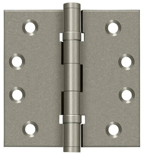 Deltana DSB4NB10WL DSB4NB 4" x 4" NRP Square Corner Ball Bearing Door Hinge White Light