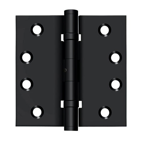 Deltana DSB4NB19 DSB4NB 4" x 4" NRP Square Corner Ball Bearing Door Hinge Black