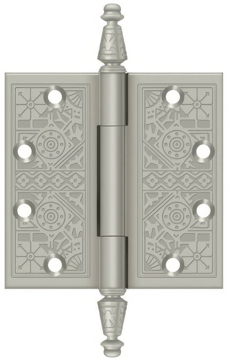 Deltana DSBP45U15 DSBP45 4-1/2" x 4-1/2" Square Corner Door Hinge Satin Nickel