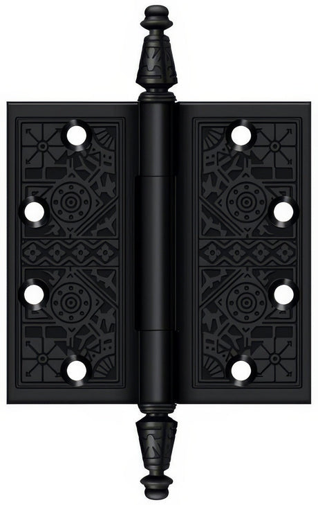 Deltana DSBP45U19 DSBP45 4-1/2" x 4-1/2" Square Corner Door Hinge Paint Black