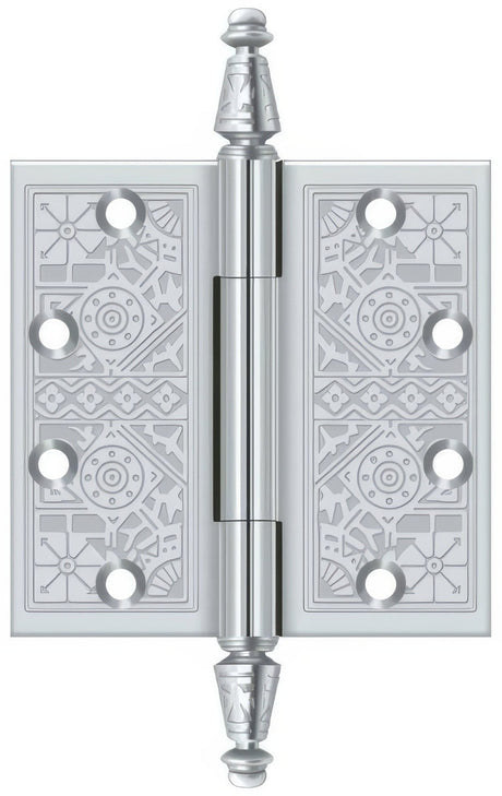 Deltana DSBP45U26 DSBP45 4-1/2" x 4-1/2" Square Corner Door Hinge Chrome